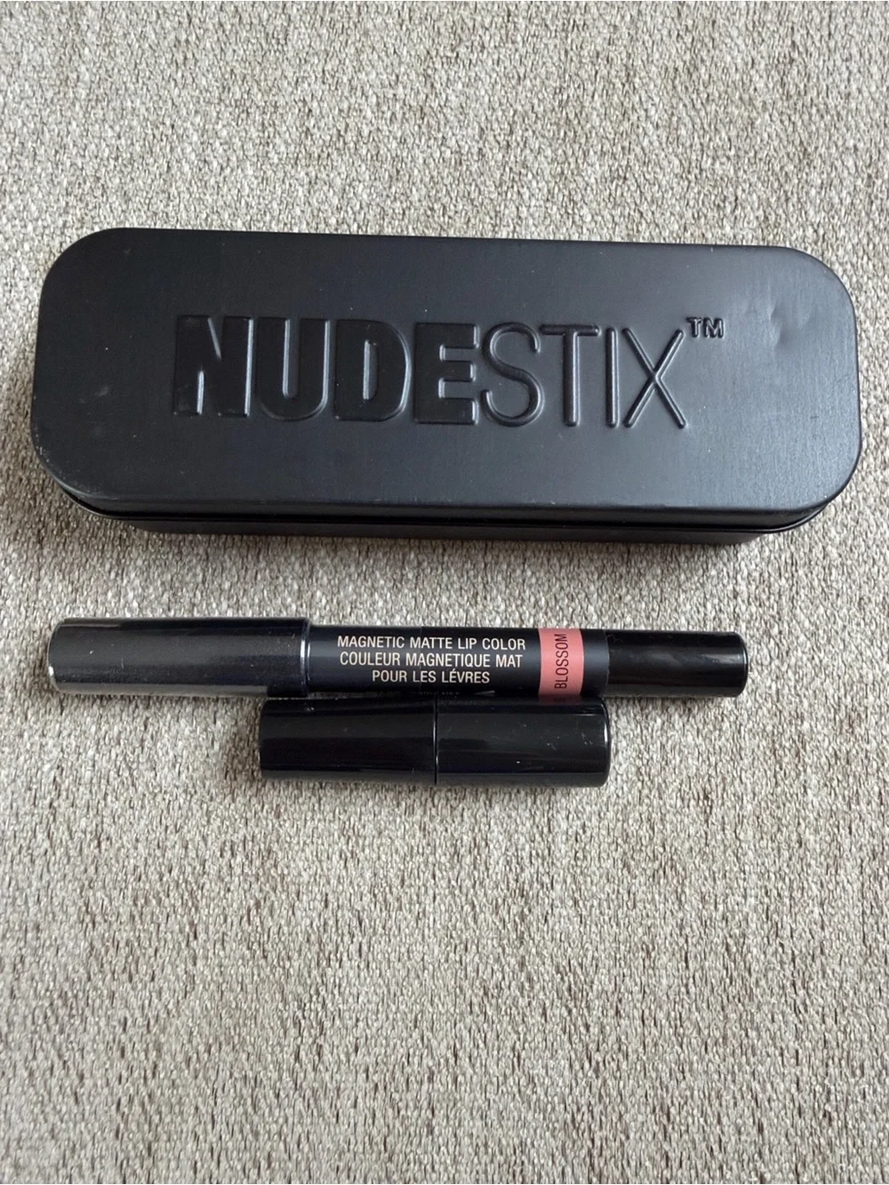 NUDESTIX Magnetic Matte Lip Color - Blossom Pink Nude